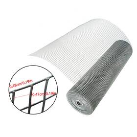 Waltvotur Wa2518263ur 36in X 100ft Welded Wire Mesh Chicken Poultry Fence Hardware Cloth 1/2 In