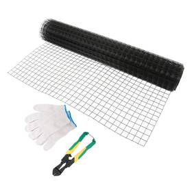 Waltyotur Wa2518461ur Hardware Cloth 48 Inch X 50ft Welded Wire Fence Vinyl Coated Chicken Rabbit Mesh