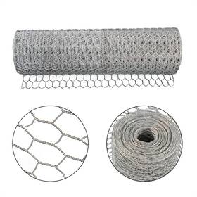 Waltyotur Wa4197204ur 24in 100ft Chicken Wire Fencing Mesh Metal Floral Fence 1 Inch Hole