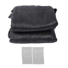 Waltyotur Wa4442229ur 4ft X 25ft Black Privacy Screen Fence Heavy Duty Fencing Mesh Shade Net Cover