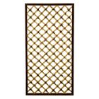 Wd99063b Oriental Furniture Tall Traditional Bamboo Trellis Beige Ft 849527047262