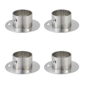 Wx2044 Wealrit 4 Pcs Round Post Bases Stainless Steel Flange Anchor Heavy Duty