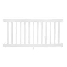 Weatherables 313047258281 Vanderbilt 3 Ft. H X 8 W White Vinyl Railing Kit