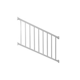 Cwr-b42-a6s Weatherables Stanford 42 Inch H X 72 W Textured White Aluminum Stair Railing