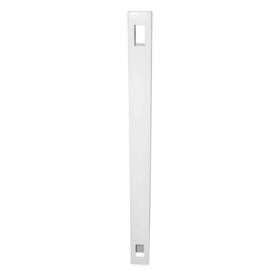 Lwpt-line-5x105 Weatherables Fence Line Post 5 Inch X 8.75ft White Vinyl Material Square Shape Lwpt-line-5x105 Weatherables Fence Line Post 5 Inch X 8.75ft White Vinyl Material Square Shape