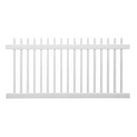Pwpi-1.5-3x6 Weatherables Fence Panel Kit 3 Ft. H X 6 Spaced Picket Water Resistant White