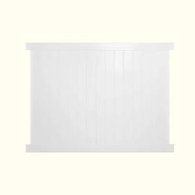 G11.3-6x6 Weatherables Pwpr-t&g11.3-6x6 Pembroke 6 Ft. H X W White Vinyl Privacy Fence Panel Kit