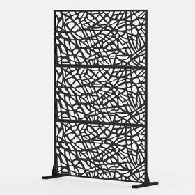 Wetiny W1859p145760w1859 Metal Privacy Screens Panels With Free Standing Freestanding Outdoor