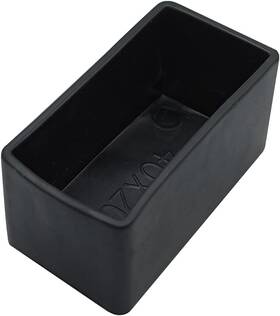 Wiktoprok Scc-4020bl-10 10 Pack Strut Channel Cap 1-5/8 Inch X 7/8 Plastic Black Short End For 13/16