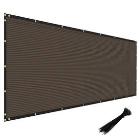 Windscreen4less W-s0525bw Privacy Fence Screen Heavy Duty Windscreen Fencing Mesh Fabric