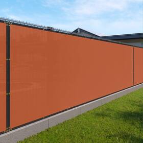 Wlfs16og10x25fs Windscreen4less Fence Privacy Screen 10ft X 25ft Heavy Duty Windscreen Fencing Mesh Fabric Cove
