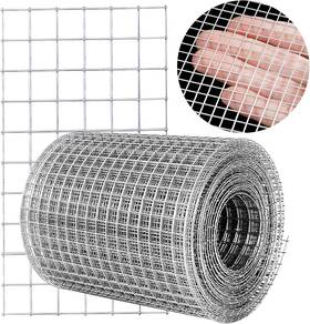 Wurjhsong 705353152238 Hardware Cloth 4ftft X 10ft 1/4 In Galvanized Wire Mesh Roll 23 Ga Chicken F