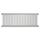 Wwr-t36-r8 Weatherables Wiltshire Straight White Vinyl Railing Kit