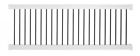 Wwr-thdba36-s8 Weatherables Deck Railing Kit Water Resistant Baluster Vinyl 0855369004813