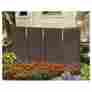 44365018782 Xa1133 Suncast Outdoor Privacy Divider Screen Resin Wicker 4 Panel Fence Garden Patio Sun Shade