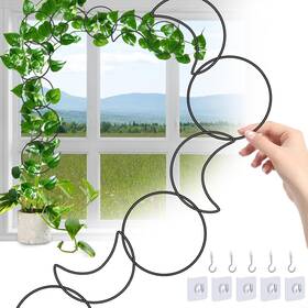 K-181 Xangnier 18 Pcs Chain Trellis For Climbing Plants Indoor And Outdoor Plan
