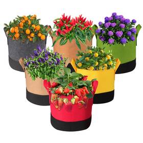 Xmpmrb 757158970852 Grow Bags 5gal/7gal/10gal 2 6 Pack Color