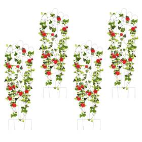 Xyadx 194109944218 Metal Trapezoidal Garden Trellis For Indoor Plants Patio Climb Inch