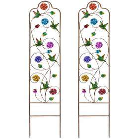 Yadoolife Yd2024116 2-pack Metal-garden-trellis Plant-support-trellises Outdoor-decoration Arched