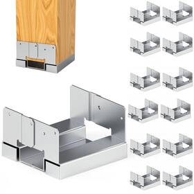 Ytm3560 Yantuo 12 Pcs 6x6 Post Anchor Base Adjustable Wood Brackets Metal