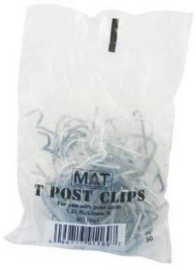 901169b Yardgard 40 Pack - T Post Clips 25-pk