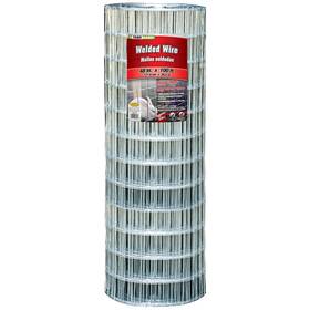 B0009ew1zo Yardgard 2x4 Welded Wire Fence 48in X 100ft Galvanized Steel 12.5-gauge Lawn Gar