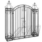 Ybn0315916939759nu Ornamental Iron Driveway Entry Gate
