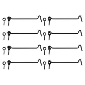 Yeabwps Hook0626 8 Pcs 3 Inches Cabin Hook Eye Latch Gate Door Swivel Window With Mo