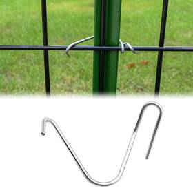 Yeson Ysus10-001-251 T-post Clips Galvanized Steel Fence 250 Pcs 10 Gauge Convenient And Fas