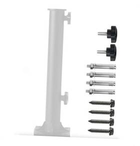 Wh-db01 Yiguanjia Heavy Duty 304 Stainless Steel Patio Umbrella Holder Deck For