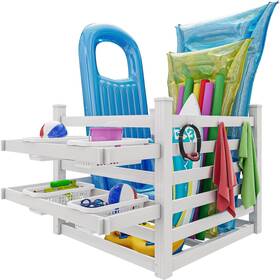 Mayihokbs5 Yitahome 64 Inch W X 47 L 39 H Poolside Deckbox Storage Organizer With 6 Mova