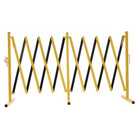 Yiyibyus Jzwbb38zwdyb8 196.8 Inch W X 37.4 H Foldable Metal Safety Barrier Fence Traffic