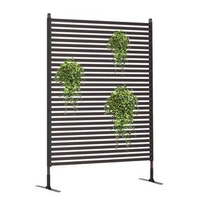 Xg-90x180tywl Yotoworth Patio Privacy Fence Screen 71 Inch H 35.4 W - Brown
