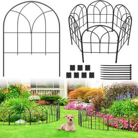 Kb-0605 Youpehom Small 12.55 Inch 16.53 Decorative Garden Fencing Border No Dig Fences Barrier