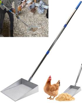 Lcp01 Yqdhylyh Large Chicken Poop Scooper Coop Accessories Metal Litter For