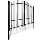 Yse6881140369811jh Double Door Fence Gate With Spear Top