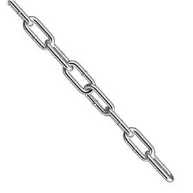 6mm2m1p Yulexin Stainless Steel Chain 1/4 In Heavy Duty Strong Safety 6.6 Ft