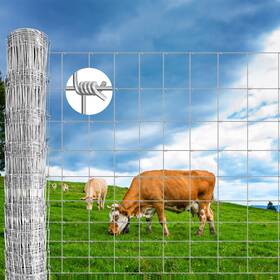 Yxjsto 745278203042 Farm Fence 4ft X 100ft Heavy Duty Livestock Galvanized Welded Wire Fe