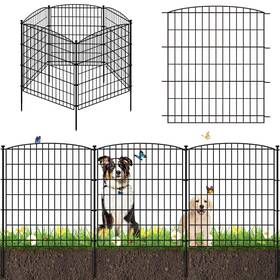 Hgf-001 Zamsion Garden Fence 10 Panels 31 In H X23.6ft L Outdoor Animal Barrier For Dog Pet