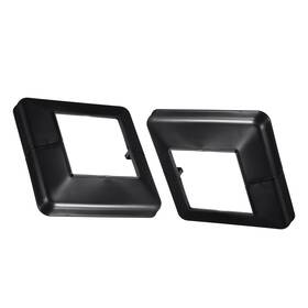 Zaplyte 617662812133 Post Skirt 3.94 Inch X Split Style Base Cover Trim 4pcs