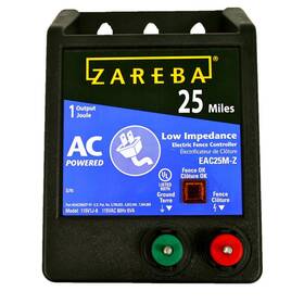 Zareba B0079gh4hu 25 Mile Ac Powered Impedance Electric Fence Charger - Plug In