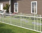 Zp19057 Zippity Outdoor Products Burbank No Dig Vinyl Fence White
