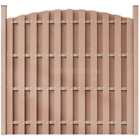 Zkg9739787363469tl Wpc Fence Panel Round Brown