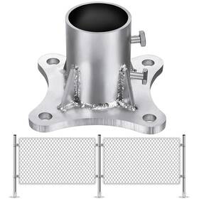 Zonon Jax-zonon-0968 1 Pcs 2 1/2 F Chain Link Fence Metal Post Base Parts 3/8 Od Pipe Floor