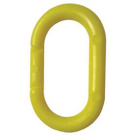 33l679 Zoro Select Chain Link For Plastic Barrier Yellow 2 In Length Matte