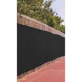 Zoro Select Mtp-95-04-0625 Fence Screen 25 Ft. L 6 H Black