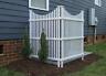 Zp19036 Huntersville Privacy Screen White
