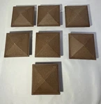 Trex 4X4 Post Sleeve Pyramid Cap Saddle Brown Composite Decking Individual. Fixed Price $19.99.