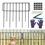 13"X12.6" No Dig Animal Barrier Fence, 19 Pack Black Protective. Fixed Price $75.07.