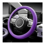 Bwbwnd Car Steering Wheel Cover, 13 To 14 Inches Non-slip Soft Dark Purple. Fixed Price $12.20.